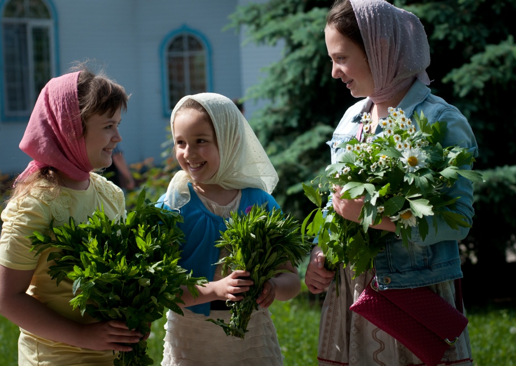 Троица в храме